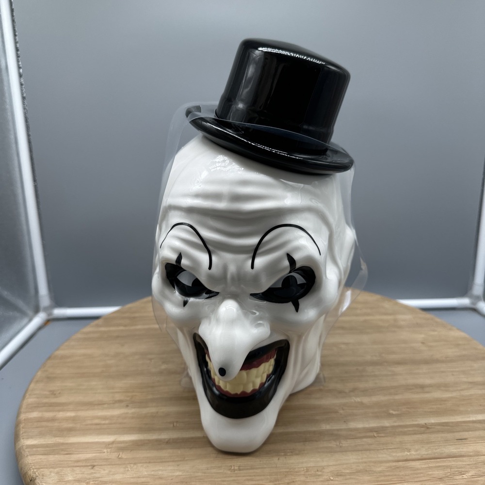Terrifier Art The Clown Cookie Jar Spirit Halloween Exclusive 2026 Brand New